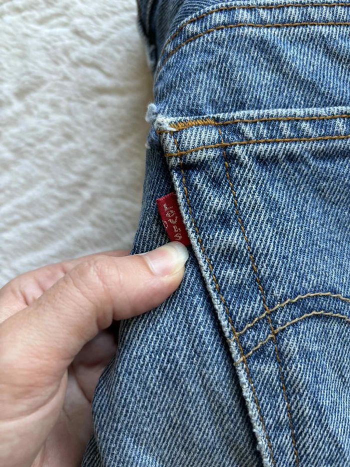 Jean Levi’s  homme 569 Loose straight W27 L30 36/38 S  – coupe ample straight, bleu clair 00s y2k - photo numéro 3
