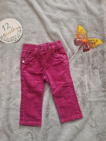 Pantalon velour
