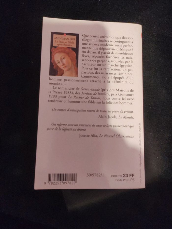 Le premier siècle après Béatrice - photo numéro 2