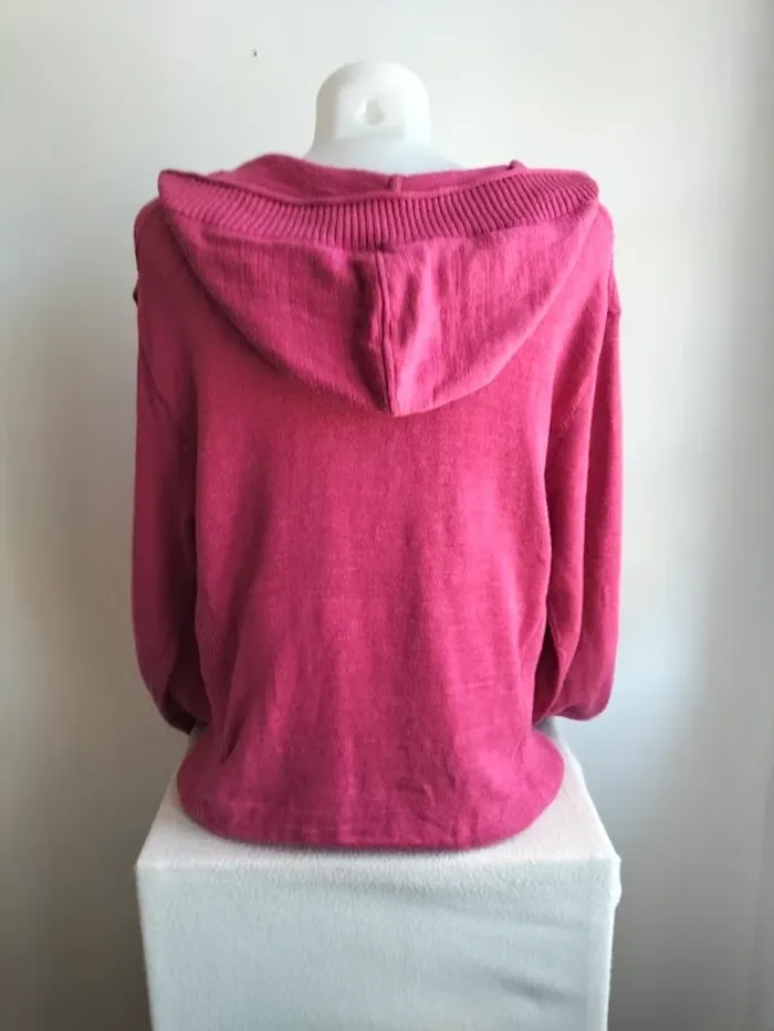 Sweat à Capuche Femmes 100% Coton - Tommy Hilfiger - Taille XL - photo numéro 5