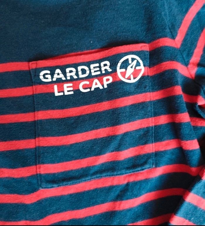 ☀️ T-shirt Manches Longues "Garder le Cap" – Okaïdi ☀️ - photo numéro 3