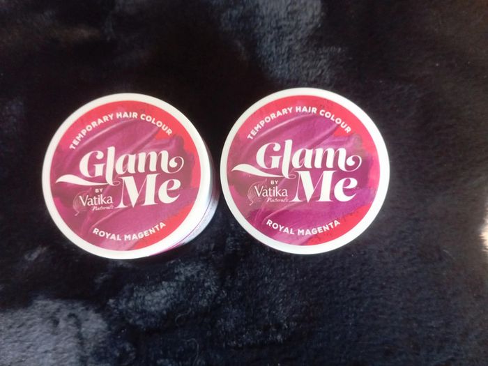 🎉 Deux pots de Glam Me by Vakita Neufs 🎉 Coloris Magenta Royal.valeur + de 30.€ - photo numéro 2