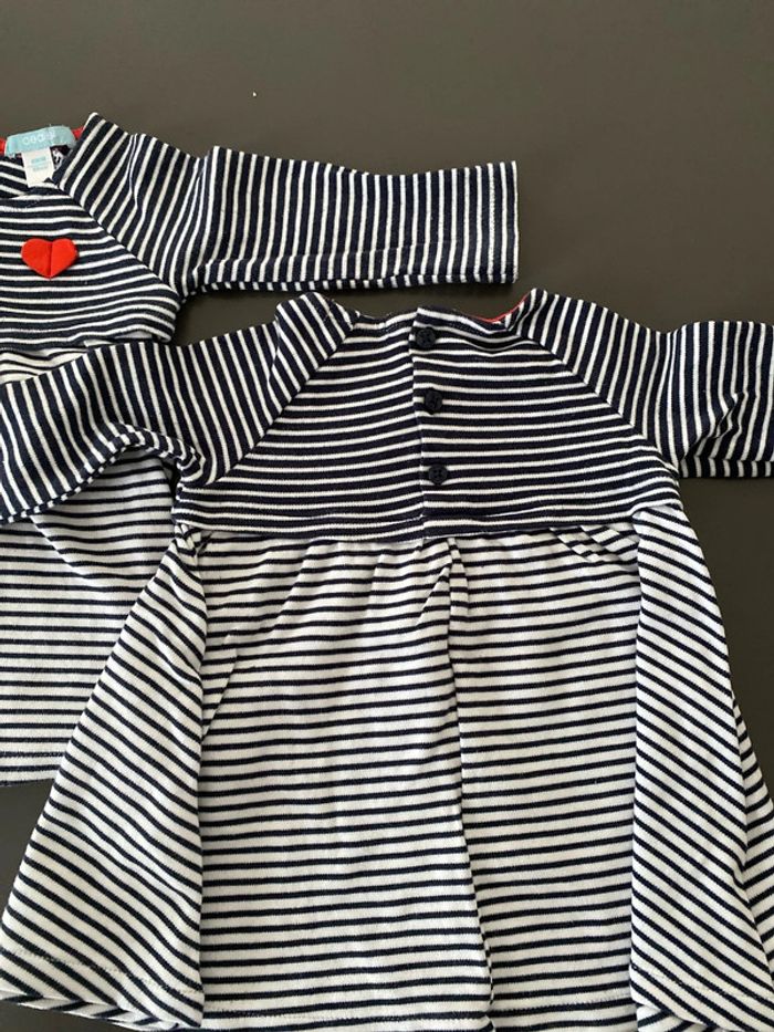 Lot de 2 robes obaibi 6 mois - photo numéro 5
