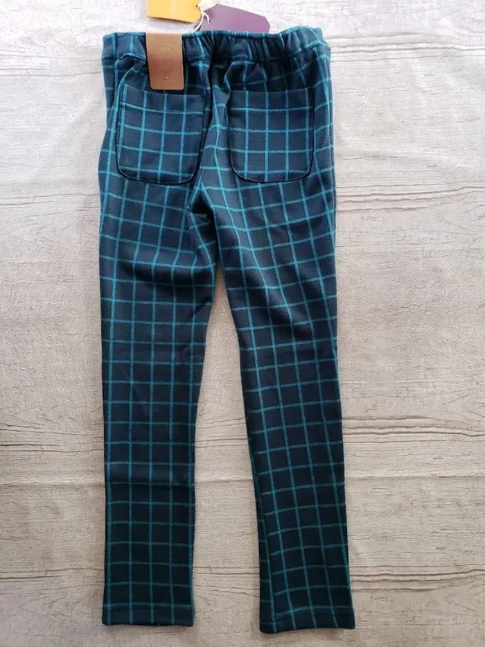 Pantalon Sergent Major 6 ans bleu et turquoise Bromilette - photo numéro 2