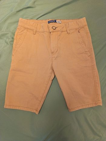 Short chino Okaïdi marron 10 ans