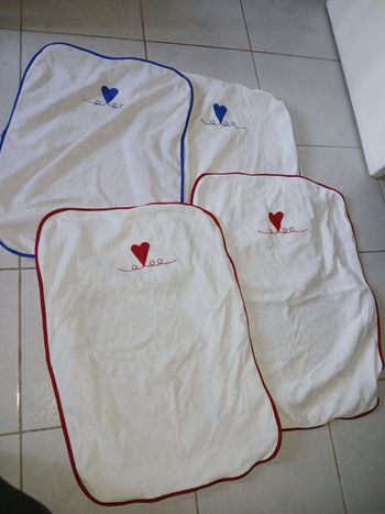 Lot protège matelas à langer