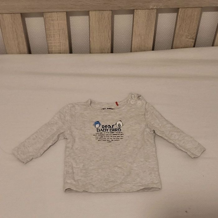 Tee shirt manches longues 3 mois