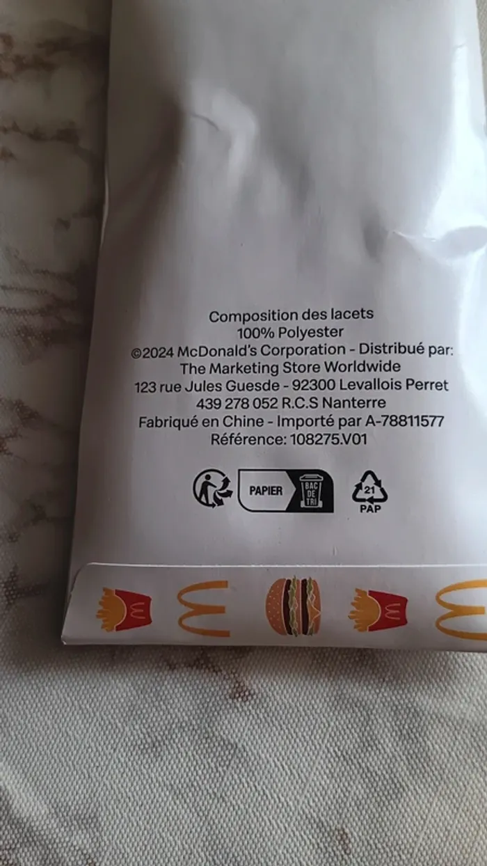 lacets MC Do - photo numéro 2