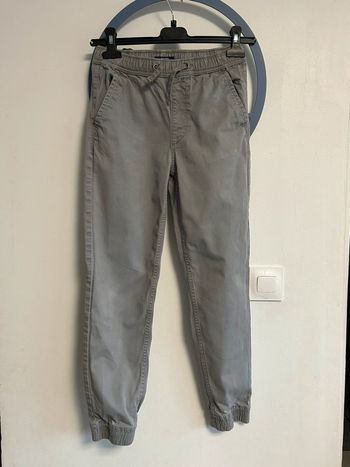 Pantalon gris XXS Kiabi ceinture élastique
