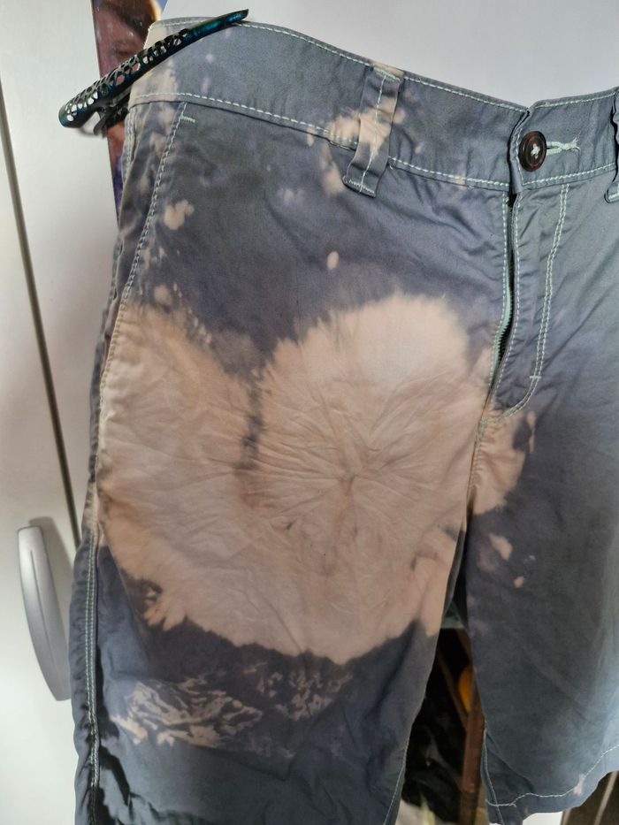 Très beau short gris effet Tie dye - photo numéro 3