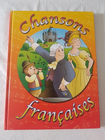 Livre Chansons Françaises