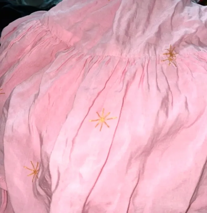 💕 Blouse ample Les NéoBourgeoises – rose à manches volantées Taille Unique - photo numéro 17