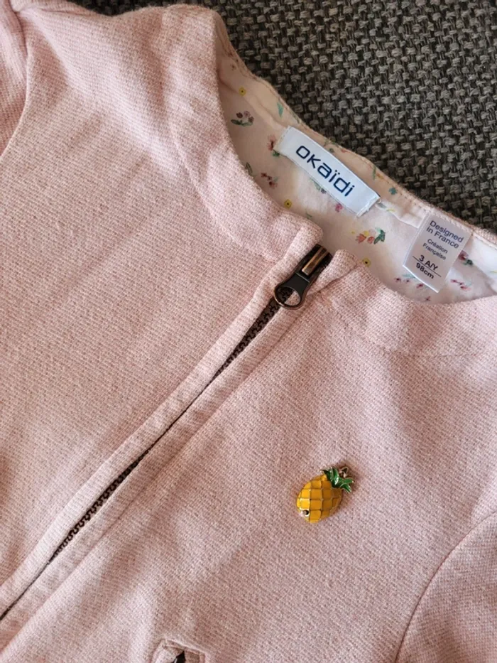 Veste fille Okaidi 3 ans - photo numéro 4