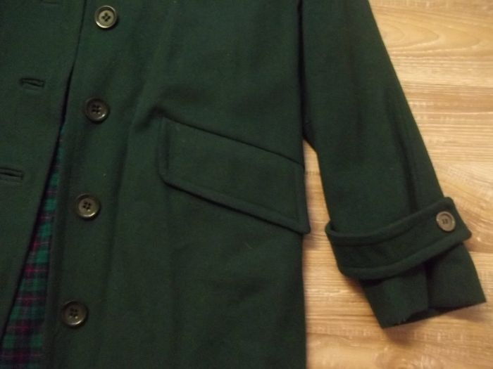 Manteau laine vert bouteille (MF4) - photo numéro 2