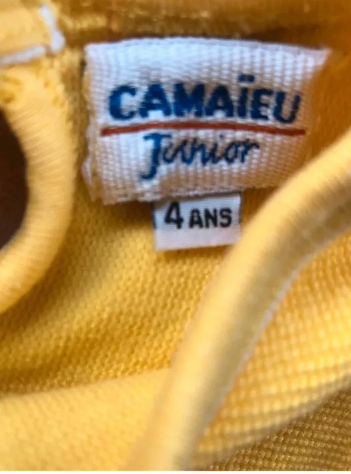 Ensemble pantalon et tee shirt camaïeu junior taille 4 ans en bon état - photo numéro 6