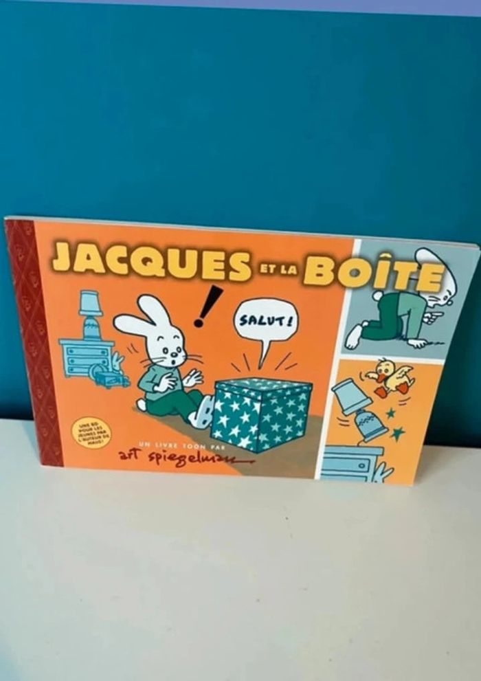 Livre école des loisirs jacques et la boite dès 3 ans