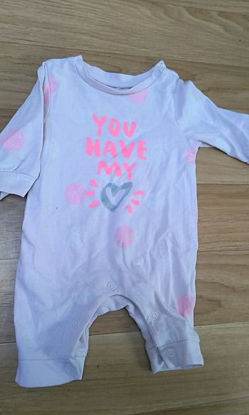 Combinaison taille 1mois