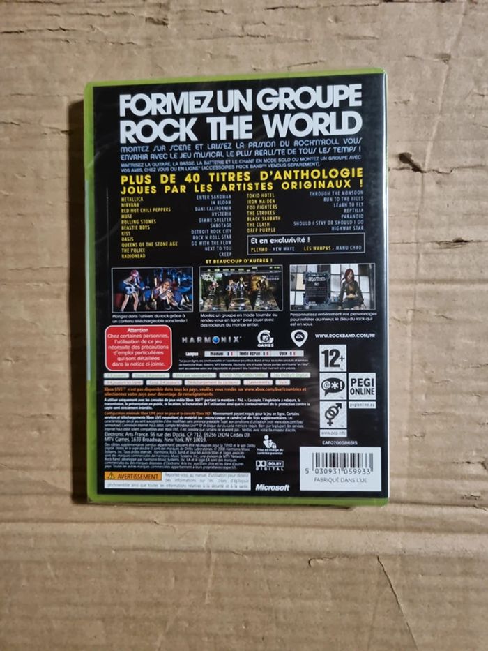 Rockband pour Xbox 360 - photo numéro 2