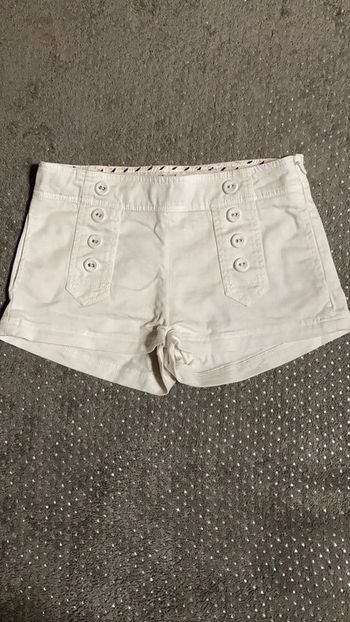 Short blanc fille 6 ans little marc Jacobs