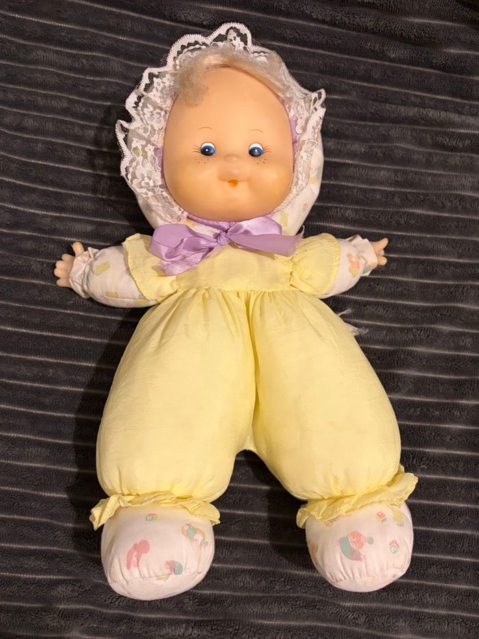 Doudou peluche poupée chiffon style puffalump Fisher Price. - photo numéro 1