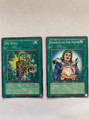 2 cartes pokemon  Konami