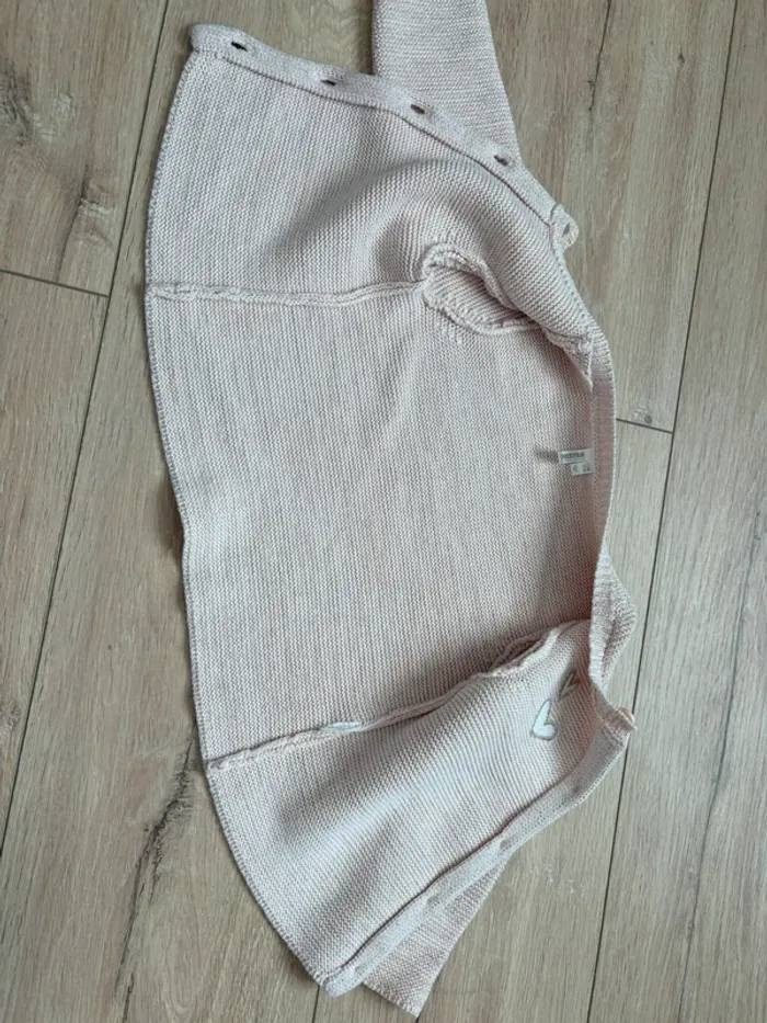 Gilet rose Orchestra 12 mois très peu porté - photo numéro 4