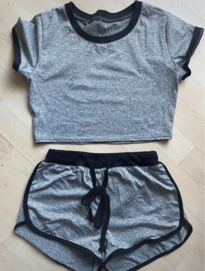 Ensemble short top sport S