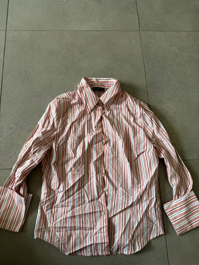Chemise rose Your 6th Sense, très bon état, taille 40