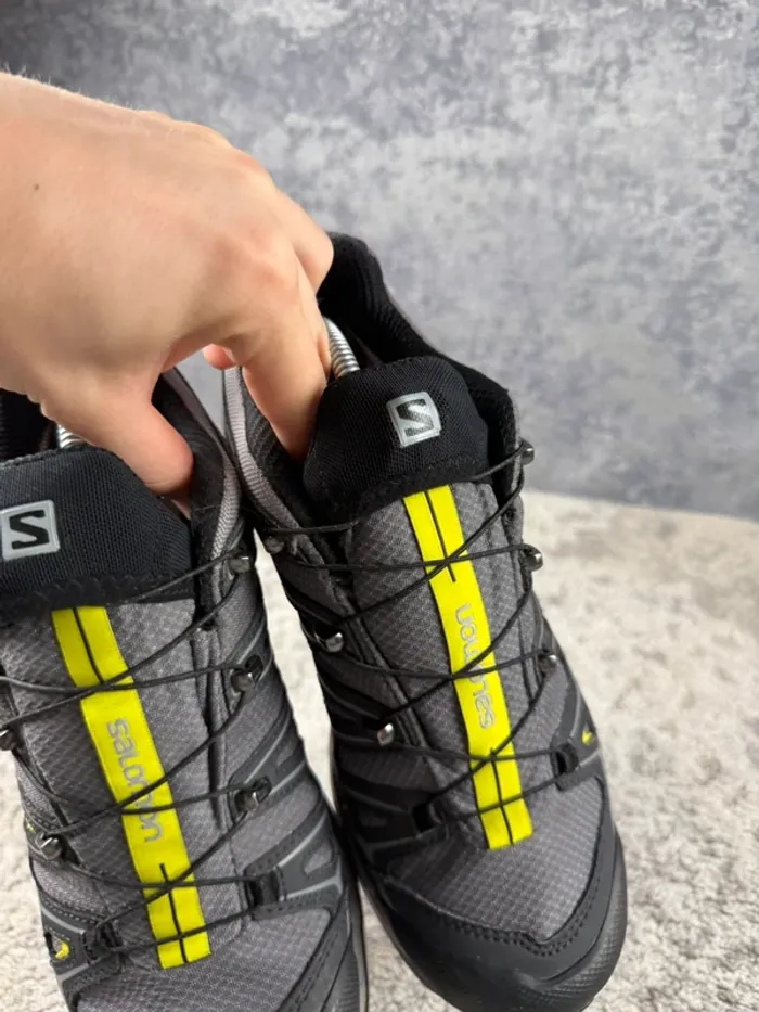 Salomon X Ultra 2 Gore-Tex - Black & Grey & Yellow - photo numéro 13