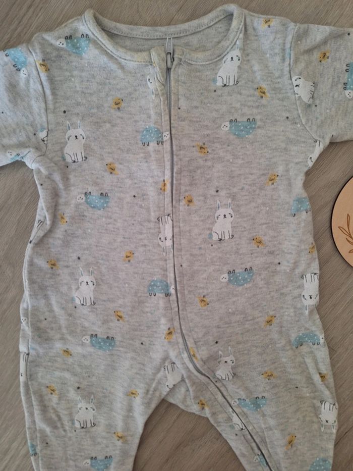 Pyjama en coton à fermeture éclair - photo numéro 4