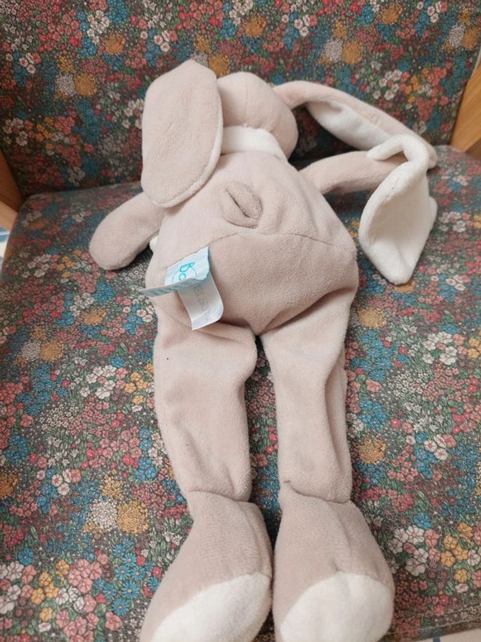 #3 peluche doudou lapin layette Baby Nat' - photo numéro 3
