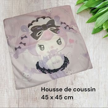 Housse de coussin kuromi