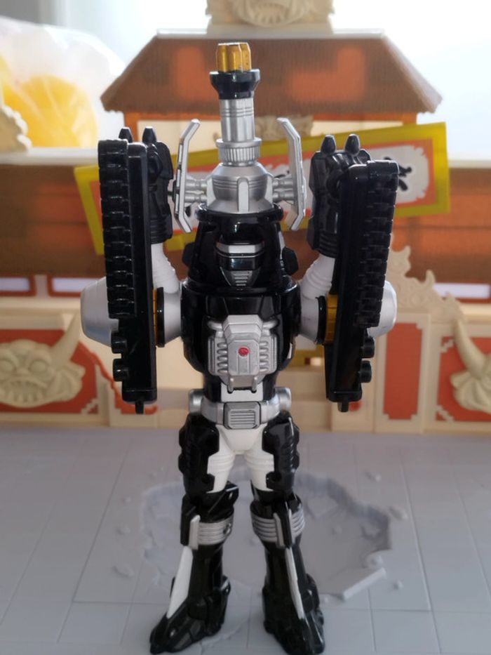 Figurine Power Rangers Operation Overdrive Turbo Drill Black Action Figure noir