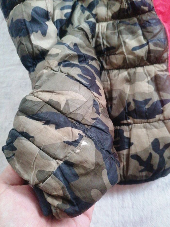 Doudoune mi saison camouflage kaki Coolcat - photo numéro 5