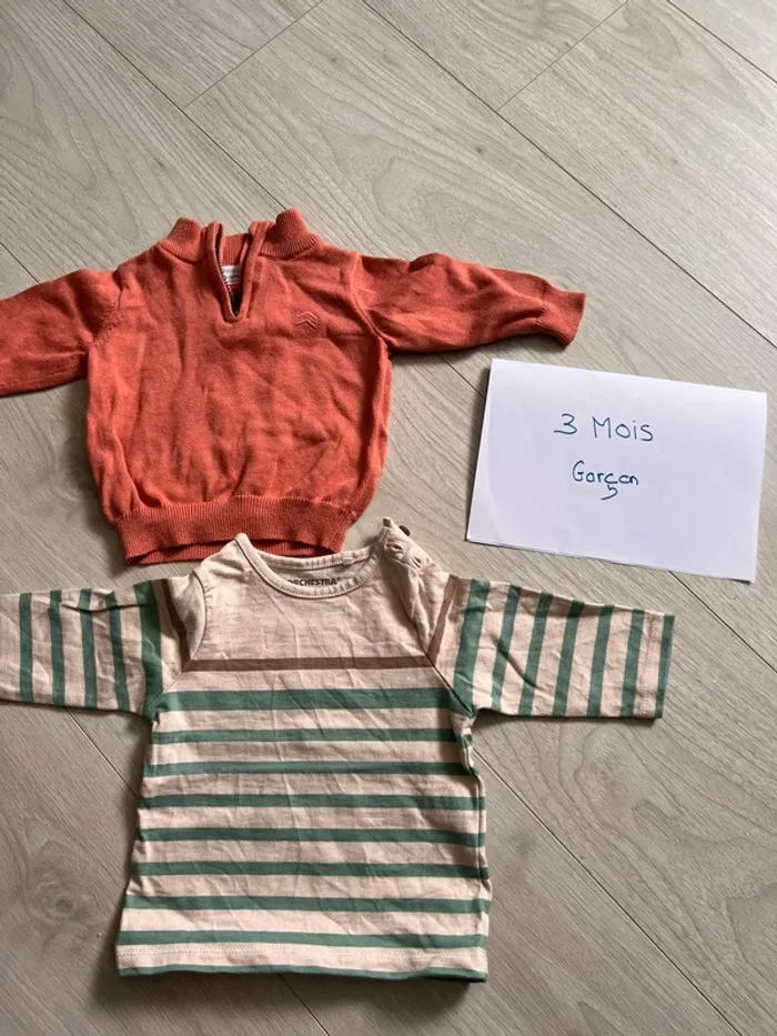 Lot de hauts bébé garçon