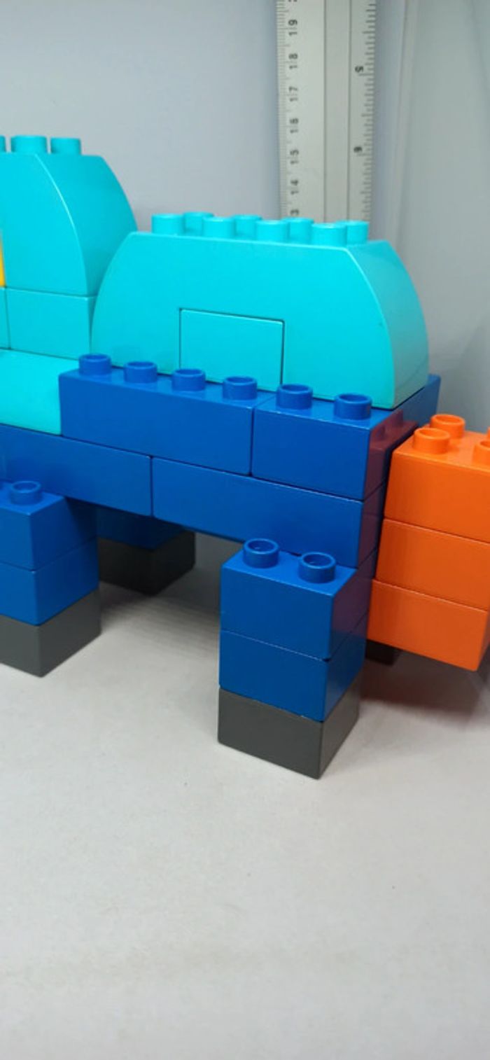 Éléphant en briques lego duplo - photo numéro 3