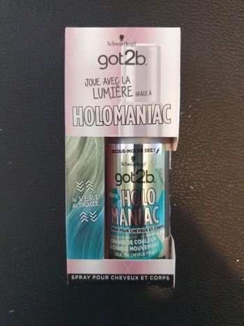 Colorant holographique pour cheveux schwarzkoff