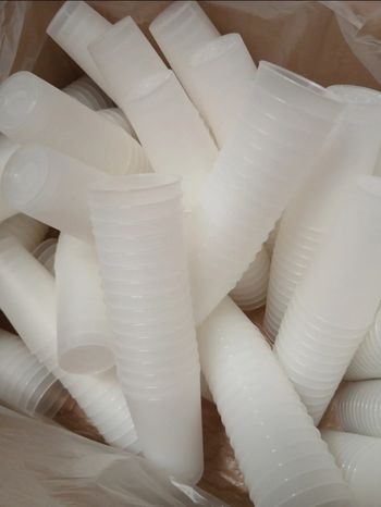 Lot de 200 gobelets réutilisables neufs