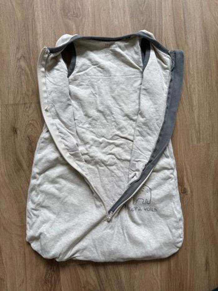 Gigoteuse turbulette Lupilu 0 6 mois très bon état blanc bébé garçon fille enfant - photo numéro 2