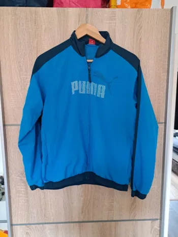 Veste bleue puma 14 ans