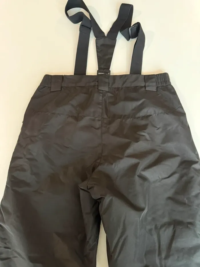 Pantalon de ski noir avec bretelles - photo numéro 6