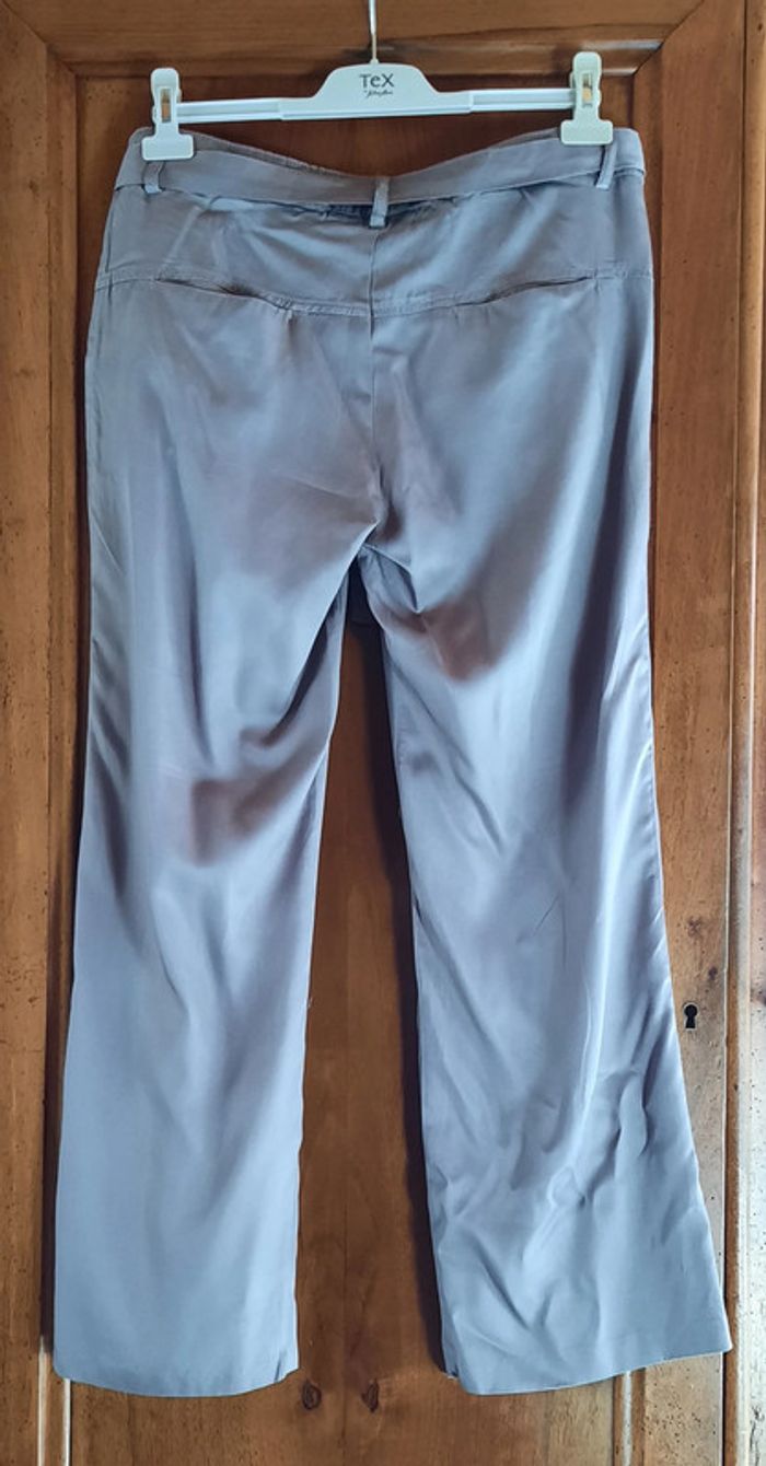 Pantalon gris, femme, K Woman, taille 40 - photo numéro 2