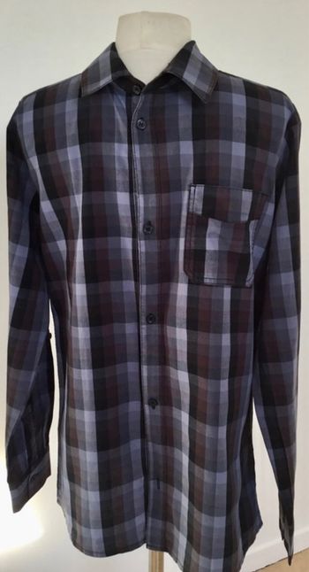 Chemise à carreaux Kiabi