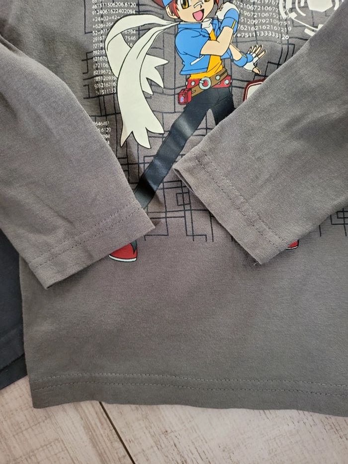 Lot polo manches longues/sous-pull 5 ans très bon état - photo numéro 3