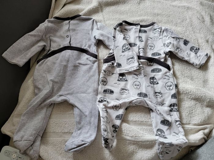 Lot de 5 pyjamas 1 mois garçon - photo numéro 8