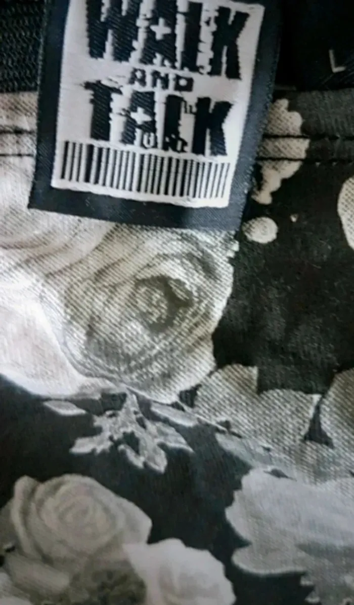 Jupe noire/grise/blanche Walk and Talk Taille L Neuve - photo numéro 2