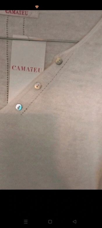 Pull d été en lin et coton