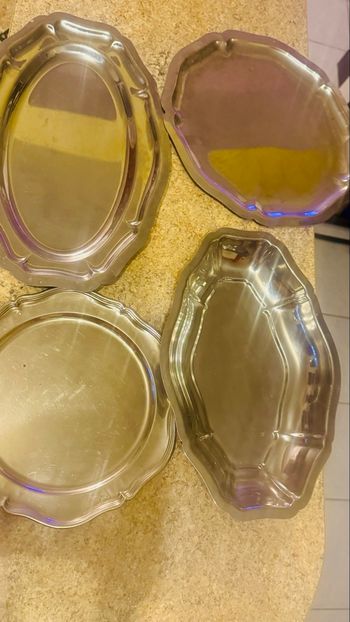 Lots plat inox 🌸🌺