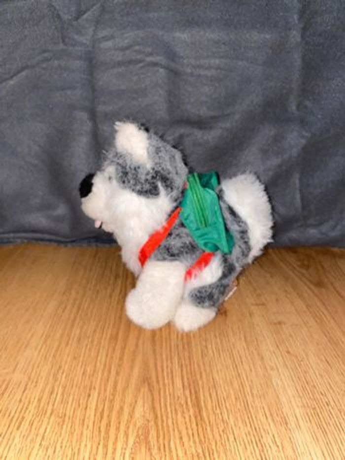 Peluche husky fizzy - photo numéro 2