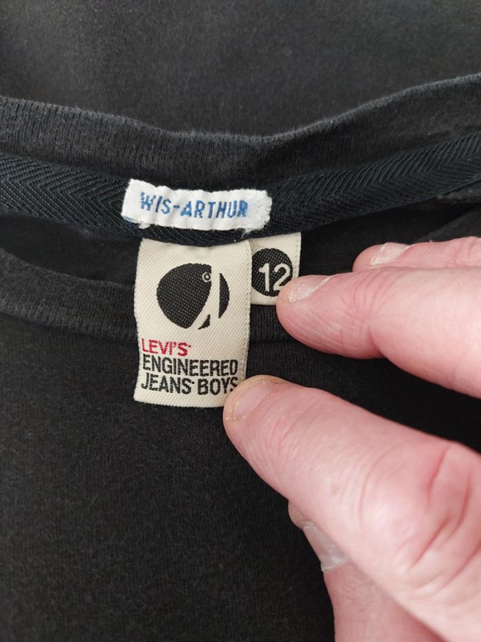 Haut manches longues Levi's taille 12 ans - photo numéro 4